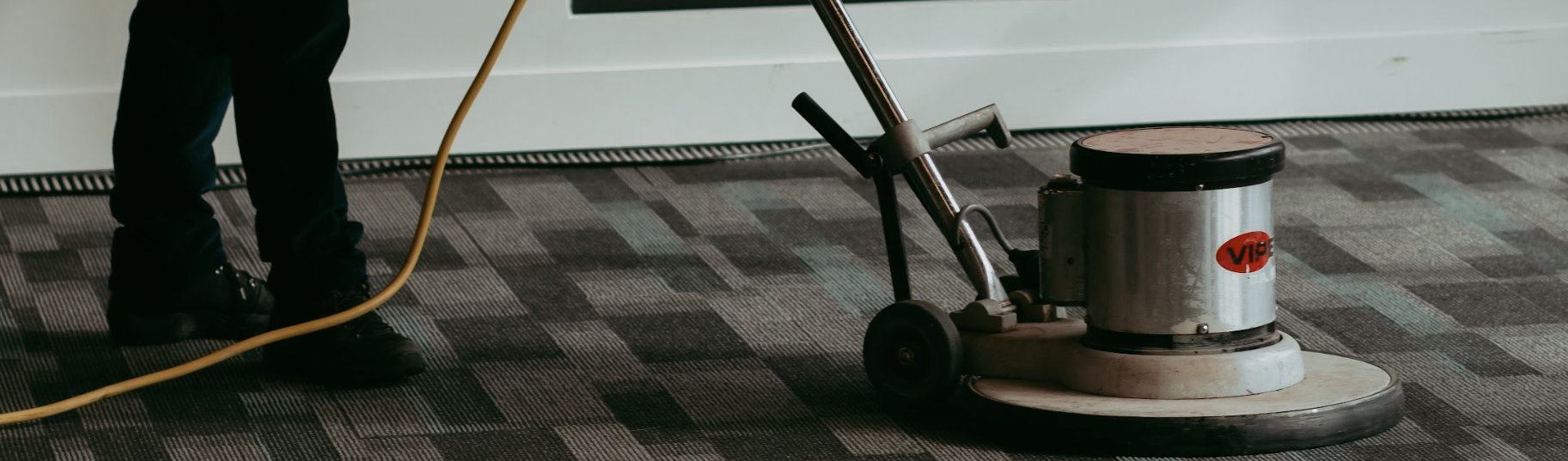 Commercial cleaning service owners Dan and Lucas in Victoria, BC office space