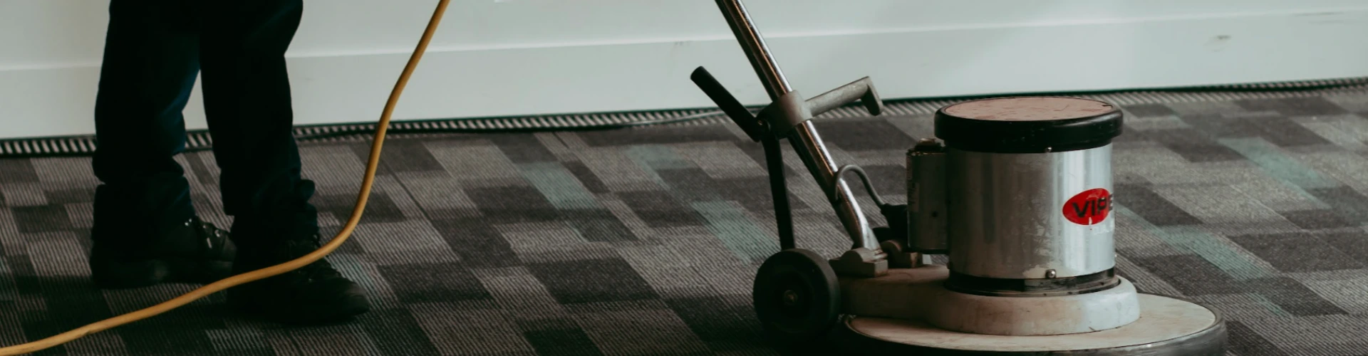 Commercial cleaning service owners Dan and Lucas in Victoria, BC office space
