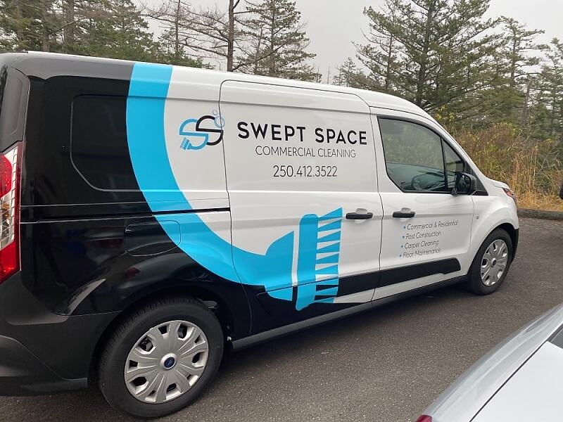  the Swept Space cleaning van